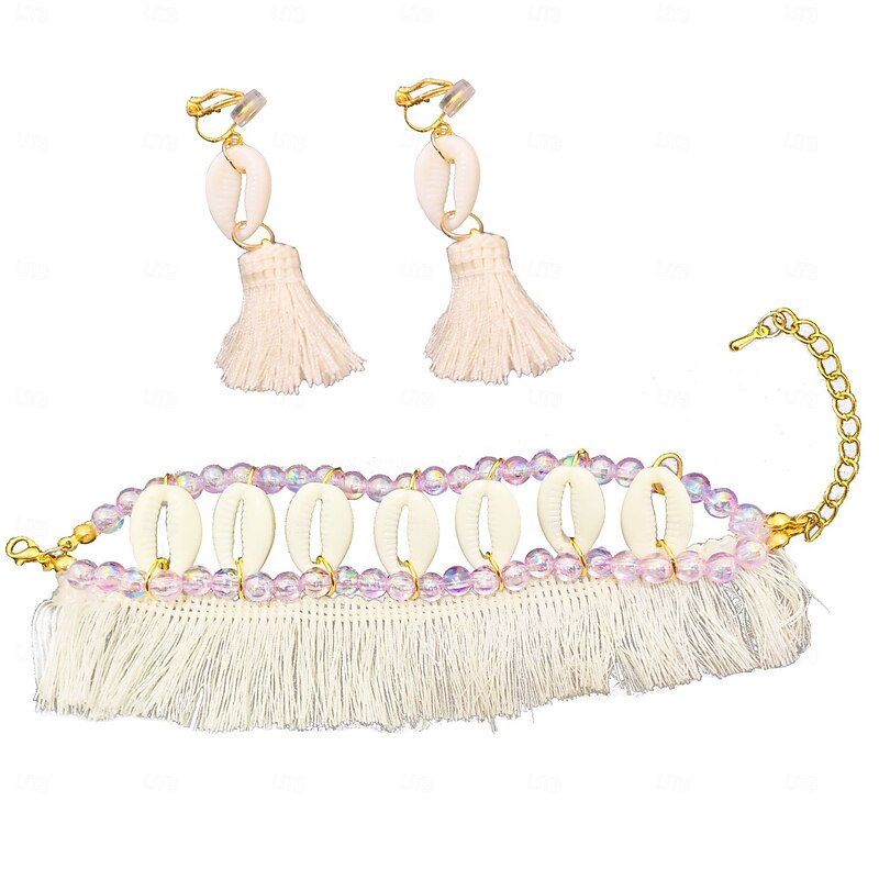 Moana Princess Moana Accessories Accessories Set Jewerly Movie TV Theme Costumes Movie Cosplay for Girls' Kid's Carnival Children's Day World Book Day Party Casual Daily Beach2