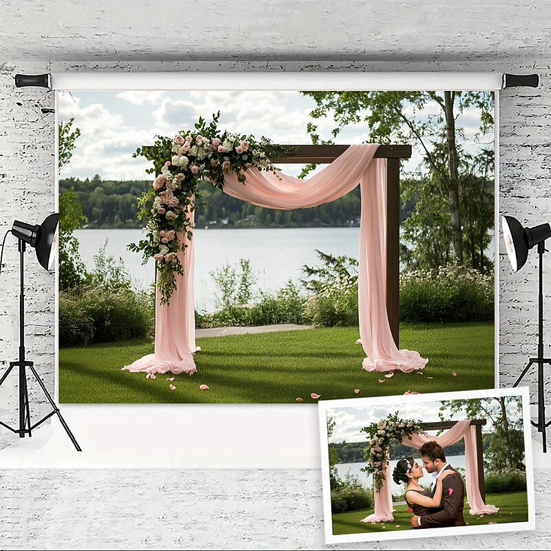 Wedding Decorations Backdrop Photograph Wedding Wall Hanging Large Tapestry Art Mural Decor Blanket Curtain Home Bedroom Living Room Decoration4
