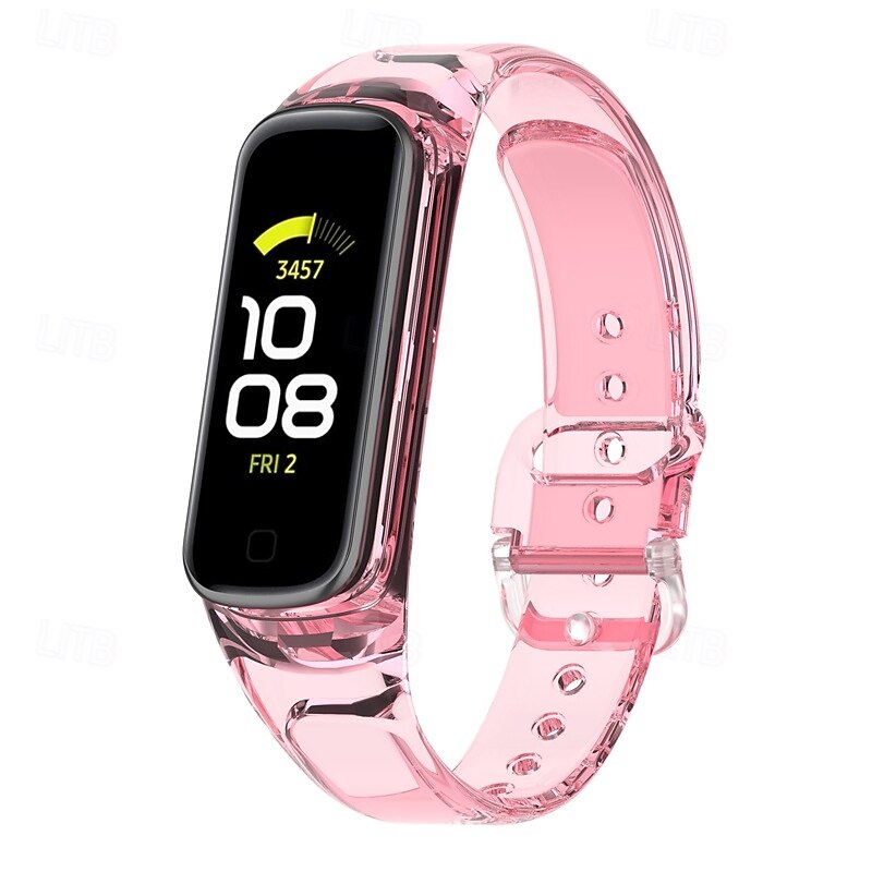 Watch Band for Samsung Galaxy Fit 2 SM-R220 Silicone Replacement  Strap Adjustable Sport Band Wristband4