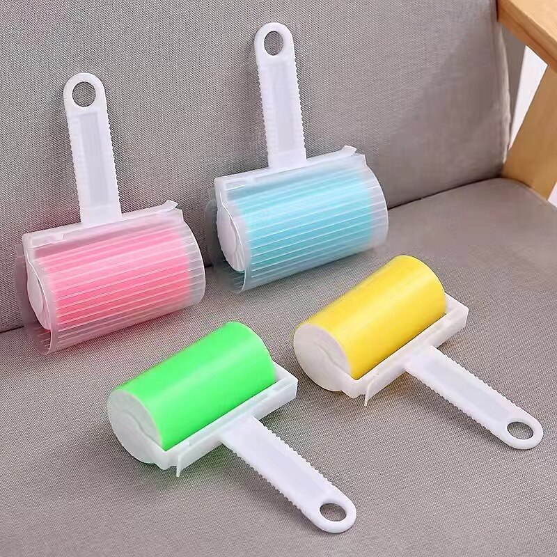 Cover Band High Quality Washable Reusable Household Cleaning Remover Portable Hair Rolle Clothes Hair Pet Hair Sticky Roller4