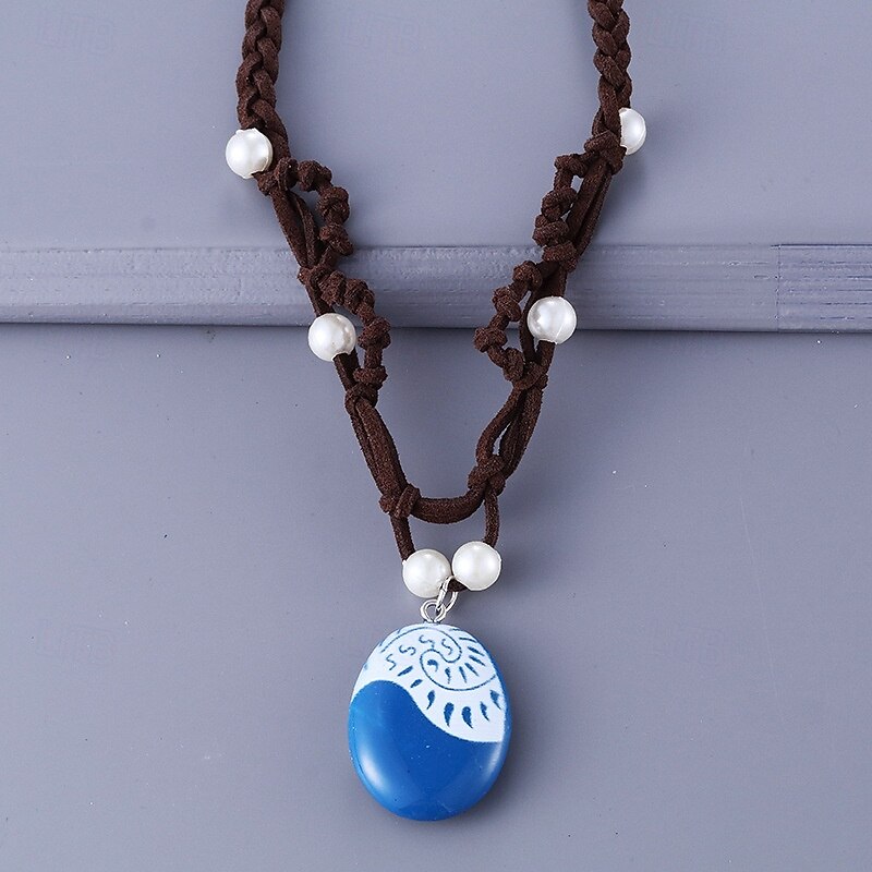 Moana Princess Moana Necklace Accessories Jewerly Movie Cosplay for Girls' Kid's Carnival Children's Day World Book Day Party Casual Daily Beach4