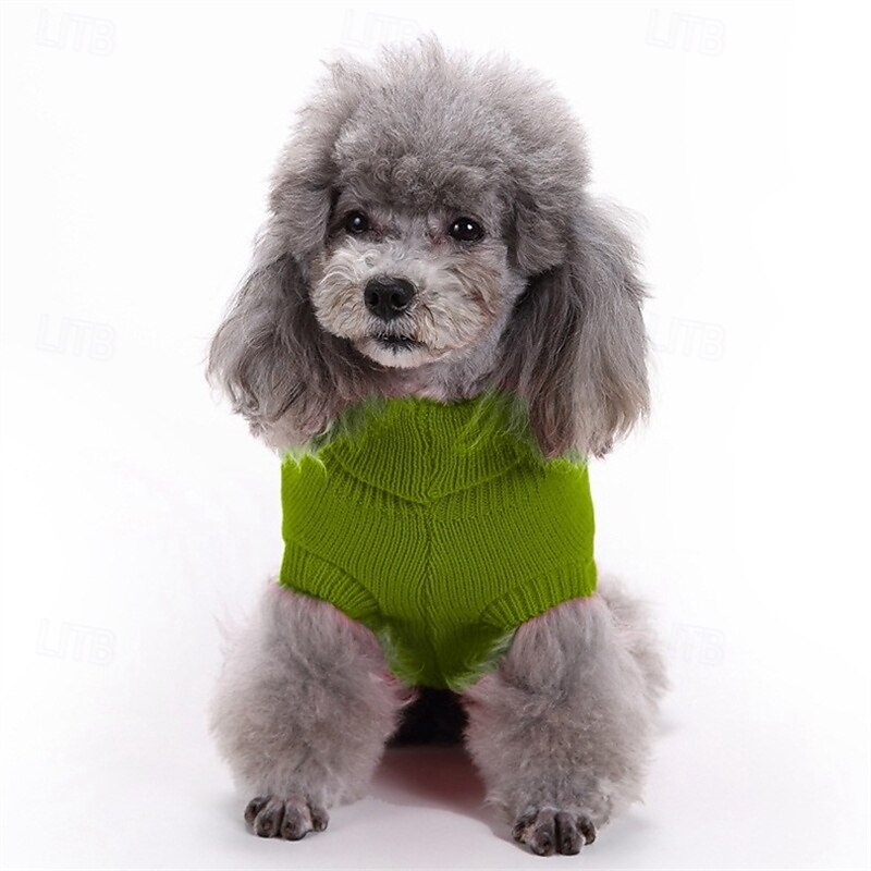 Dog Sweater Classic Winter Warm Fashion Comfortable Outdoor Dailywear Indoor Dog Clothing for Small Medium Large3