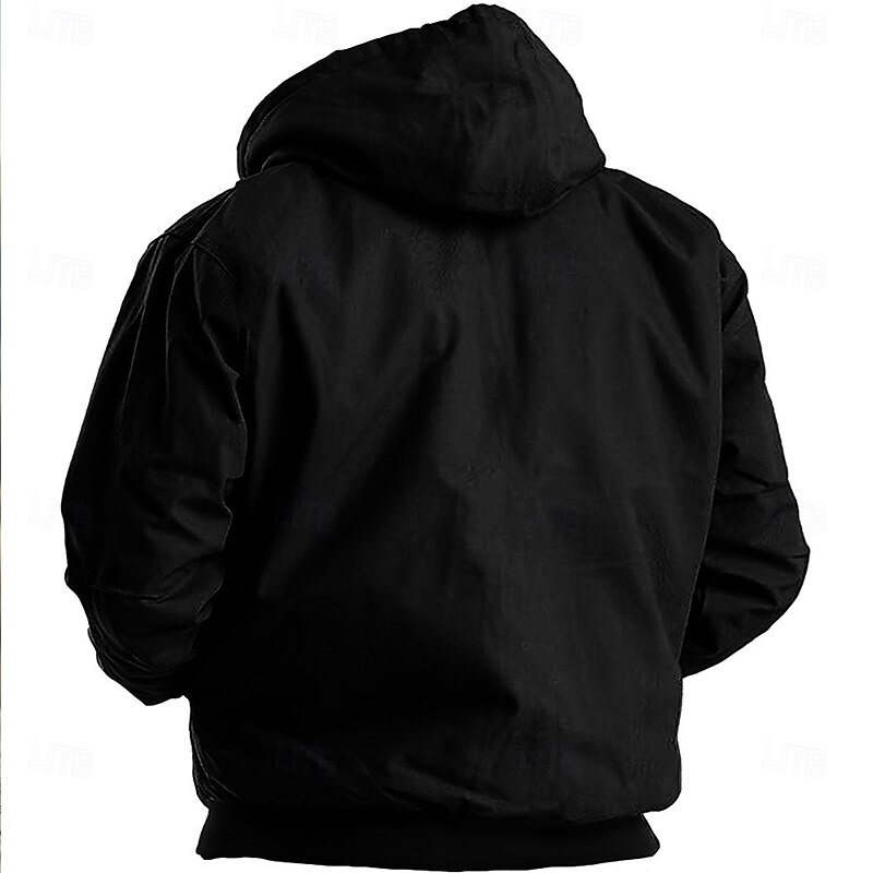 Men's Cowboy Hoodie Sweatshirt Fashion Western Cowboy Long Sleeve Crew Neck Vacation Streetwear Black Blue Zip Up Fall Winter Designer2