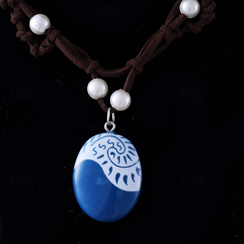 Moana Princess Moana Necklace Accessories Jewerly Movie Cosplay for Girls' Kid's Carnival Children's Day World Book Day Party Casual Daily Beach