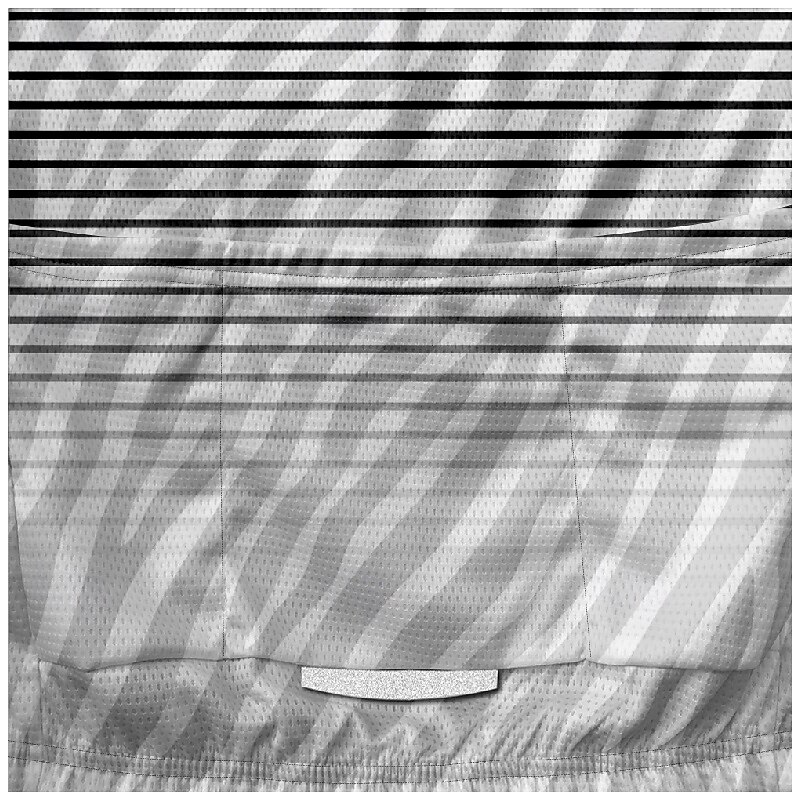 Men's Cycling Jersey Stripes Patterned Short Sleeve Bike Tee Tshirt Jersey with 3 Rear Pockets Mountain Bike MTB Quick Dry Anatomic Design Wicking Breathable Sports Black Clothing Apparel3