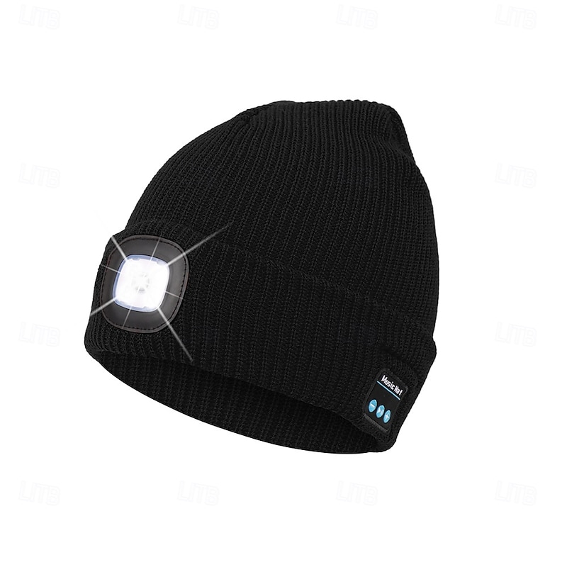 Men's Unisex Beanie Hat Winter Hats Beanies Skull Cap Knit Hat Black Red Polyester Knitted Cozy Daily Wear Going out Solid / Plain Color Warm