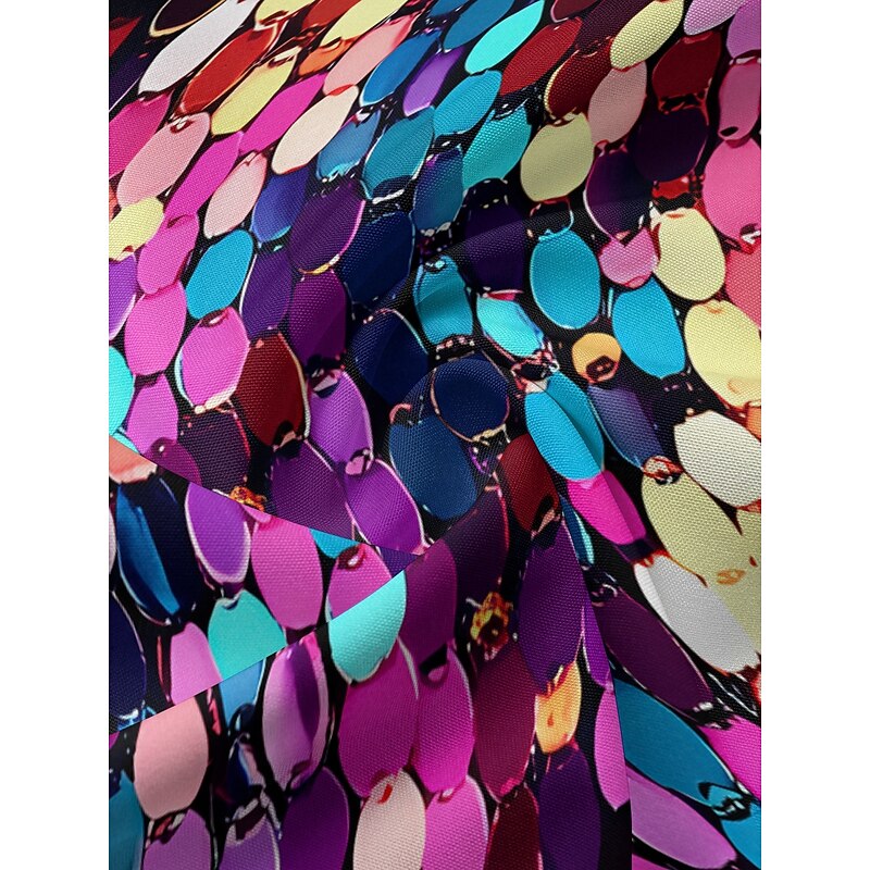 Mardi Gras Men's Colorful 3D Vortex Short Sleeves Artistic Casual Comfortable Outdoor Vacation Street Spring & Summer Shirt Collar Printing Rainbow3