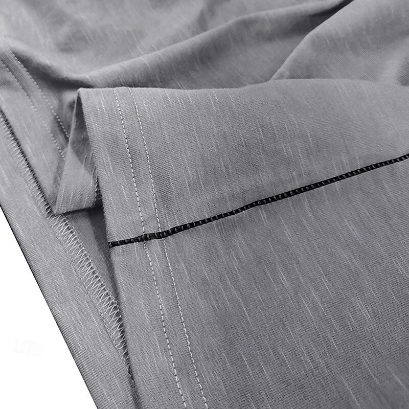 Men's Polo Shirts Golf Shirt Casual Holiday Lapel Long Sleeve Vacation Basic Plain Buttons Pocket Spring &  Fall Regular Fit White Yellow Blue Light Grey Army Green Polo Shirts4