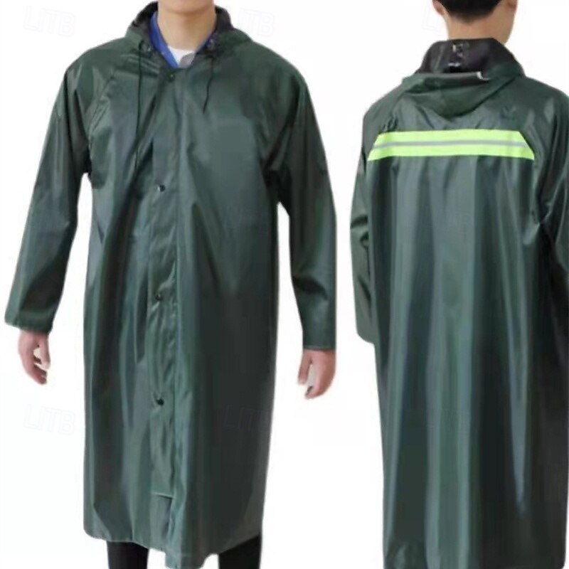 Unisex Hiking Raincoat Outdoor Waterproof Lightweight Hiking Outfits Hiking Clothes Spring Autumn / Fall Hoodie Raincoat Rain Poncho Solid Color Navy Blue Green2