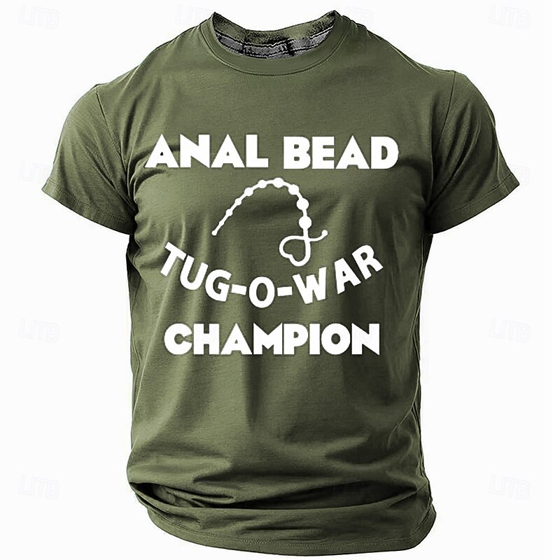 Men's Adult Humor Funny Slang T Shirt Short Sleeve T shirt 3D Print Crew Neck Shirt Fashion Daily Street Daily Black Blue Green Summer Spring Clothing Apparel S M L XL XXL XXXL3