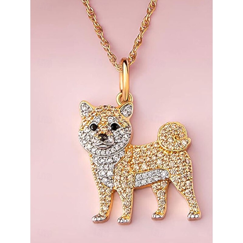 Necklace Chrome Women's Fashion Cute Classic Animal Cute Lovely Geometric Necklace For Daily2