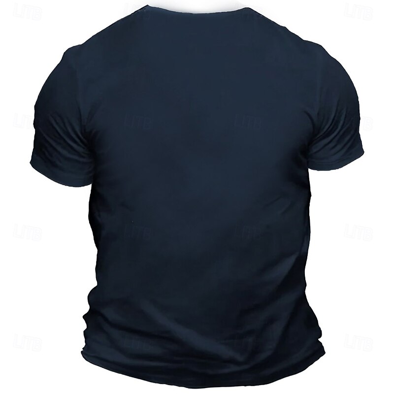 Men's Funny Hunting Deer T Shirt Tee Top 100% Cotton Short Sleeve Graphic Shirt Black Army Green Dark Blue Comfortable Tee Street Sports Outdoor Fashion Designer Clothing2