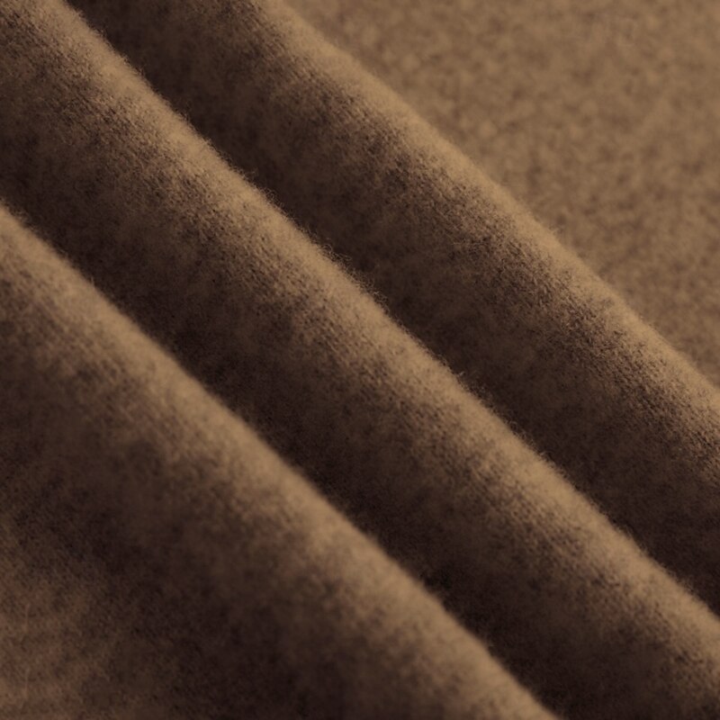 Men's 100% Wool Pullover Sweater Knit V Neck Solid Color Turndown Knitwear Elegant Outdoor Home Clothing Apparel Spring Fall Black Navy Blue S M L4