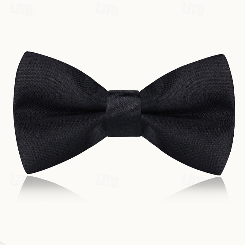 Kids Boys Girls' Ties & Bows Active Basic Party Birthday Solid Color Silver Apple Green3