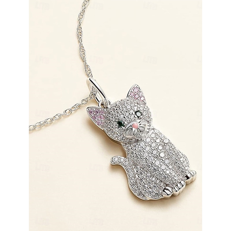 Necklace Chrome Women's Fashion Cute Classic Animal Lovely Geometric Necklace For Daily3