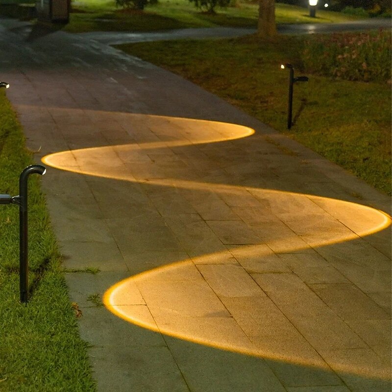 LED Solar Landscape Light - Waterproof Fence Pathway & Garden Spotlights Decoration 1pc3