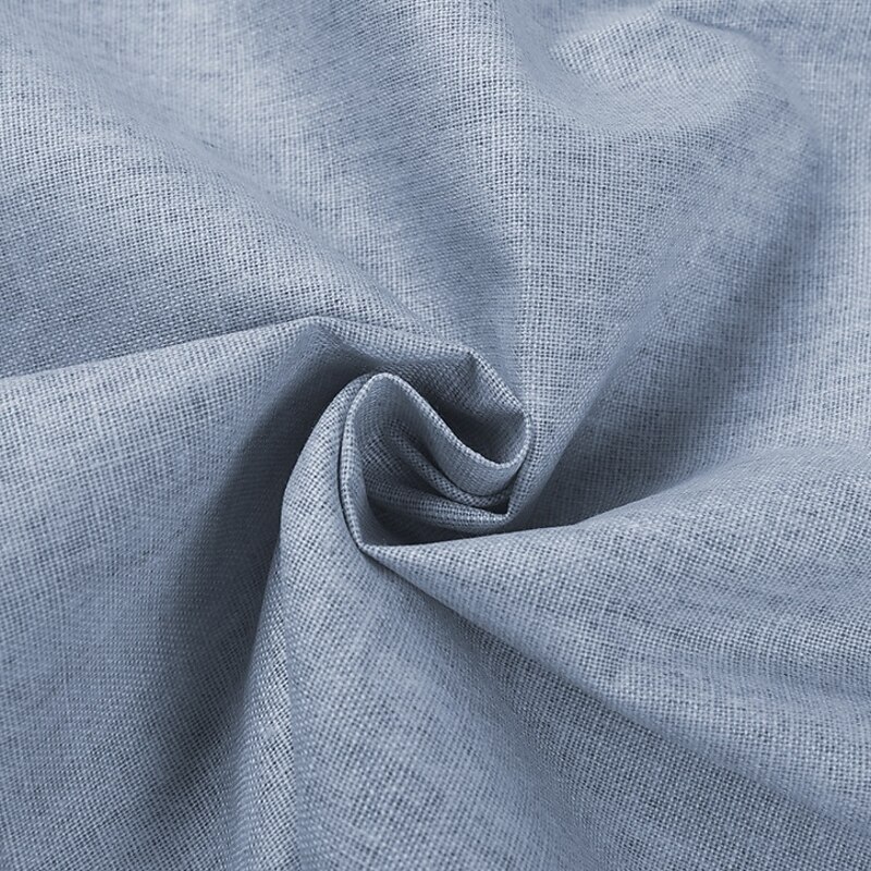 Men's Casual Beach Wedding Linen Suits Notch Lapel Sky Blue Fashion Party Solid Colored Standard Fit 2 Piece Single Breasted Two-buttons3