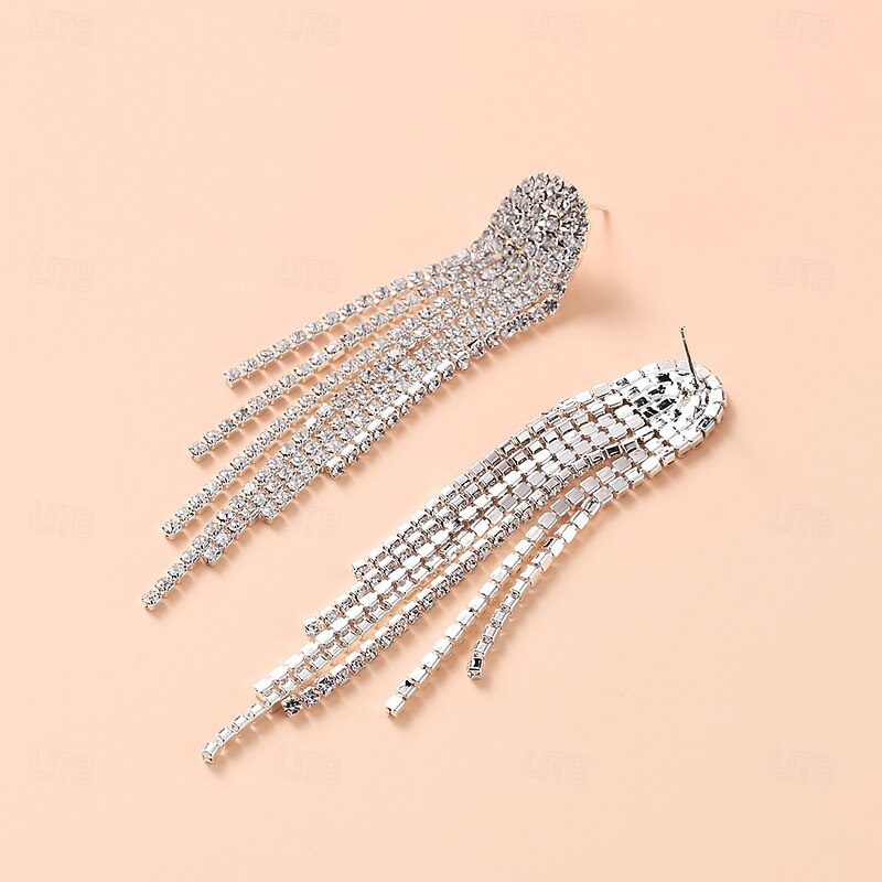 Women's Stud Earrings Fancy Joy Elegant Stylish Earrings Jewelry Silver For Party2