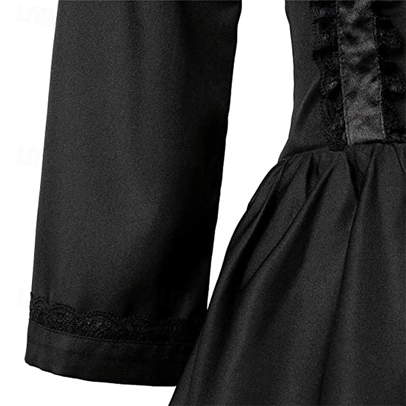 Witch Fairy Dress Costume Carnival Costume Walpurgis Night Gothic Movie TV Theme Costumes Movie Cosplay for Women's Adults' Halloween Carnival Mardi Gras Performance Party4