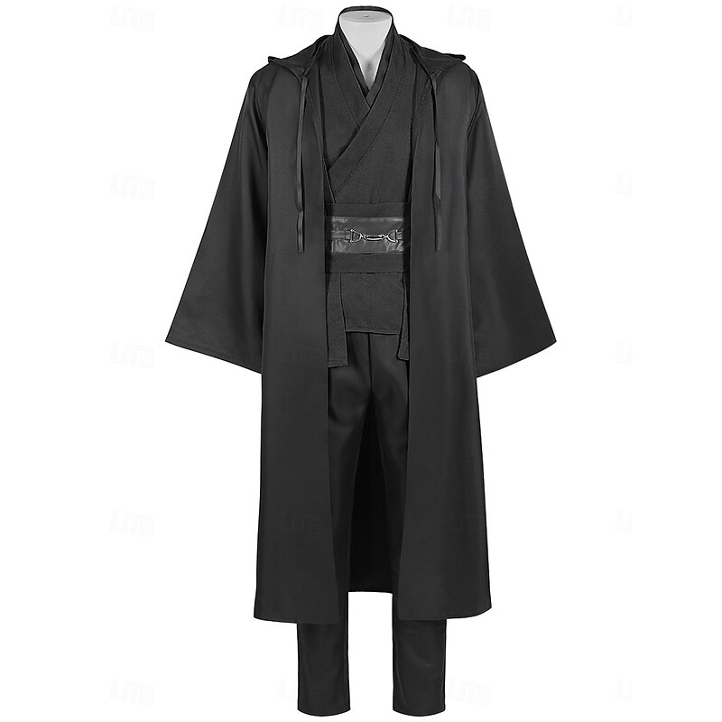Obi-Wan Kenobi Anakin Skywalker Jedi Knight Cosplay Costume Outfits Cosplay Halloween Movie Cosplay for Men's Women's Boys Kid's Adults' Halloween Carnival Masquerade2