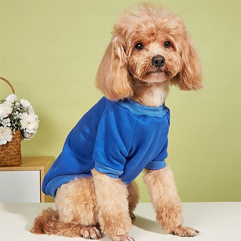 Dog Sweatshirt Fashion Winter Warm Fashion Comfortable Outdoor Dailywear Indoor Dog Clothing for Small Medium3