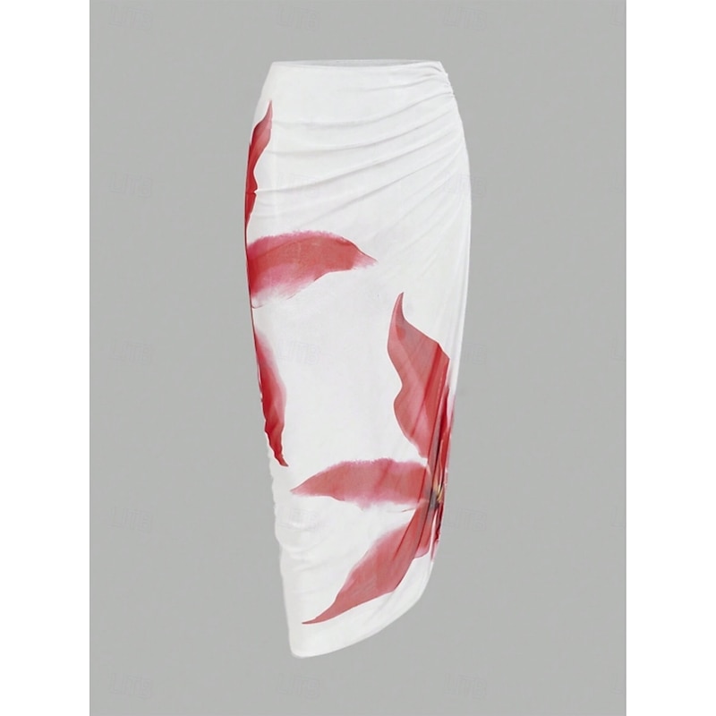 Women's Swimwear One Piece Monokini Swimsuit Backless Tummy Control High Waist Slim Vacation Beach Wear Floral V Neck Sleeveless Bathing Suits3