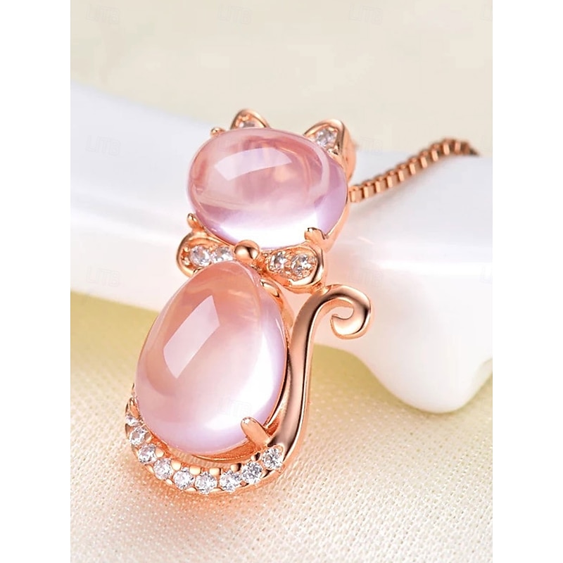 Necklace Stone Women's Fashion Cute Classic Animal Lovely Necklace For Daily