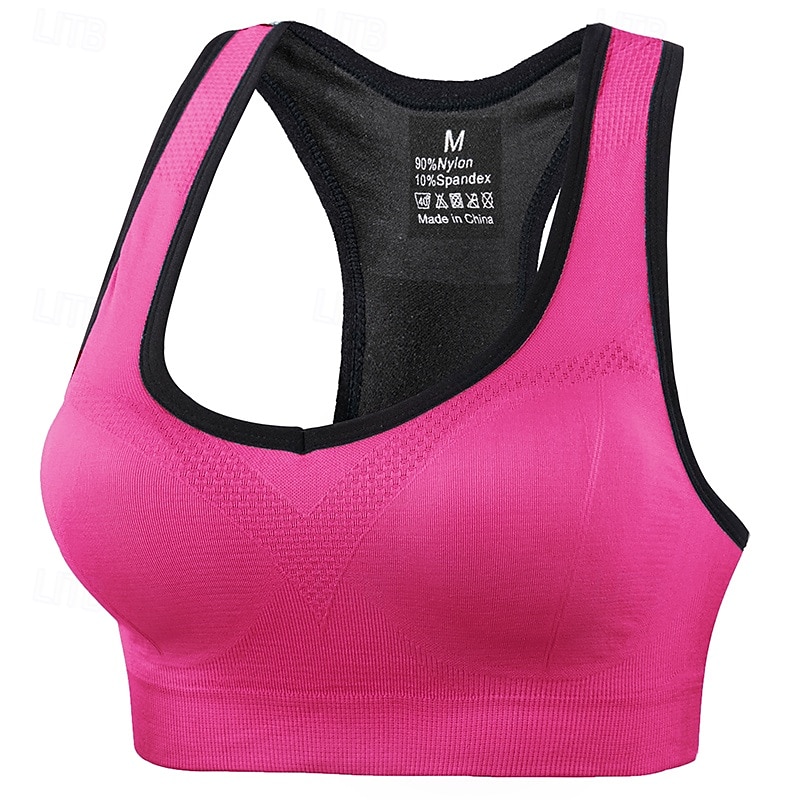 Women's Bra Top Strap Comfortable Freedom Breathable Sports Solid Color Sports Bra Bra Top For Gym Workout Running Fitness Slim Activewear3