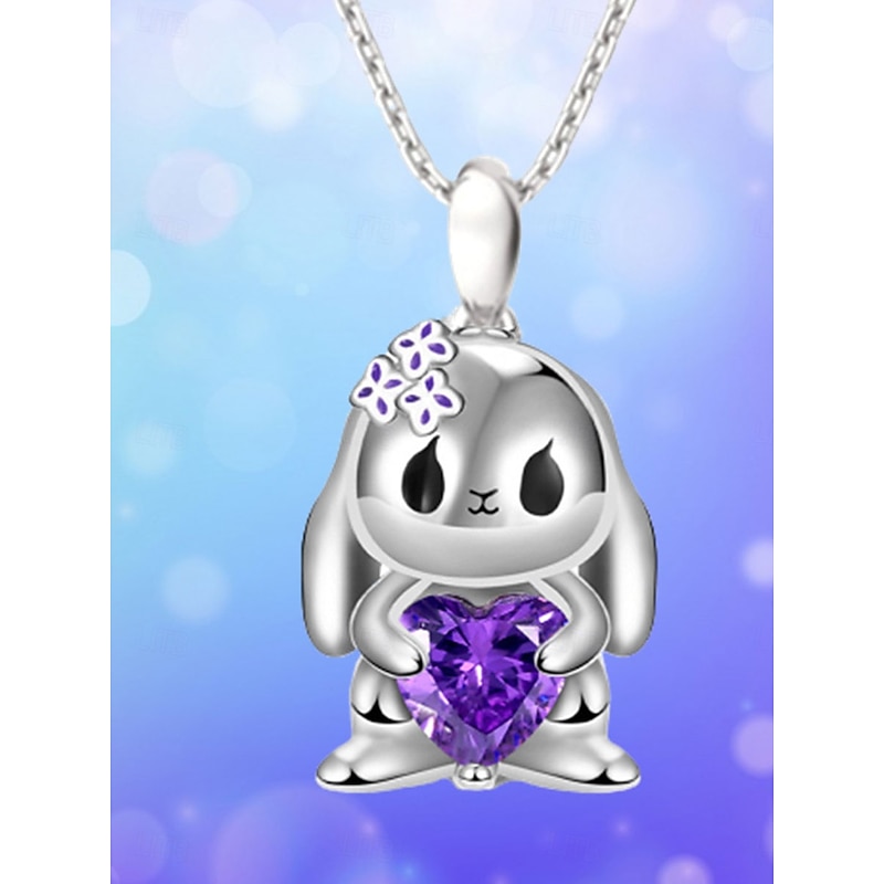 Necklace Chrome Women's Fashion Cute Classic Animal Lovely Geometric Necklace For Daily Valentine's Day3