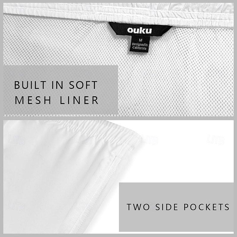 Men's Turtles Sea Creatures Swimming Trunks Board Shorts Shorts Mid Waist Streetwear Hawaiian Casual Daily Holiday Pocket Drawstring Elastic Waist Designer Clothing Apparel3