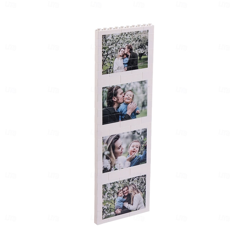 Personalized Photo Building Brick Puzzles Custom Wedding Gift for Couple Puzzles With Pictures Wedding Gift DIY Art Picture for Adults Block Puzzle Home Decor 3D Brick Puzzle Bricks4