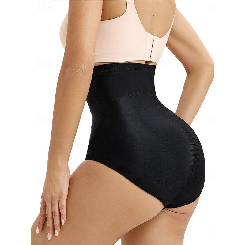 Women's Shapewear Shaping Panty MeshNightwearNylon Solid Colored Black Beige Spring & Summer Fall & Winter4