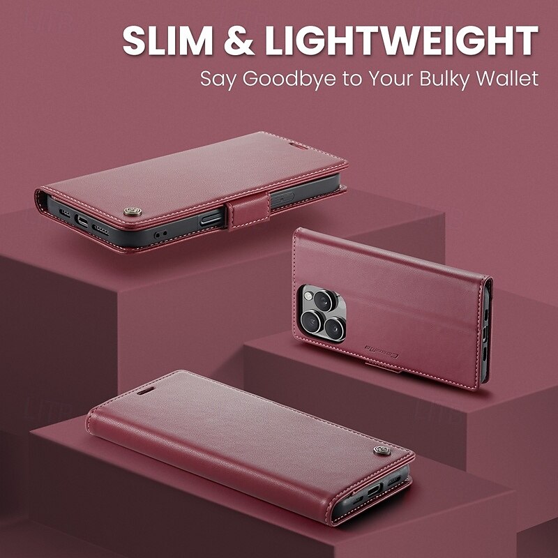 Phone Case For iPhone 17 Pro Max 17 Air 16 15 14 Pro Max Plus 13 12 11 Pro Max Mini Flip Cover with Stand Holder Magnetic Card Slot Retro TPU PU Leather2