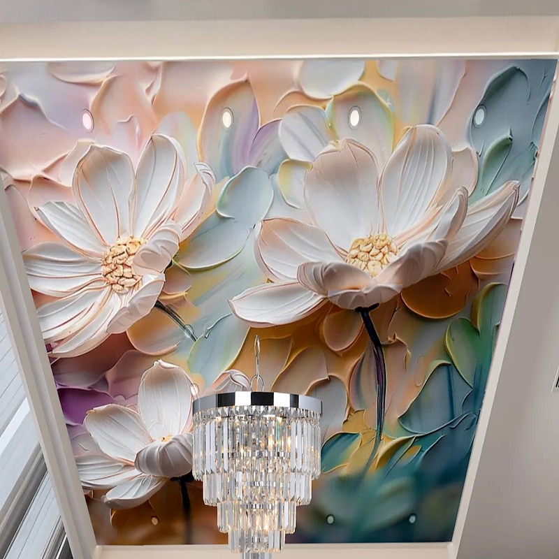 Abstract 3D Wallpaper Traditional Chinese Painting Home Decoration Wall Mural Roll Peel and Stick Removable PVC/Vinyl Material Self Adhesive/Adhesive Required Wall Decor for Living Room2