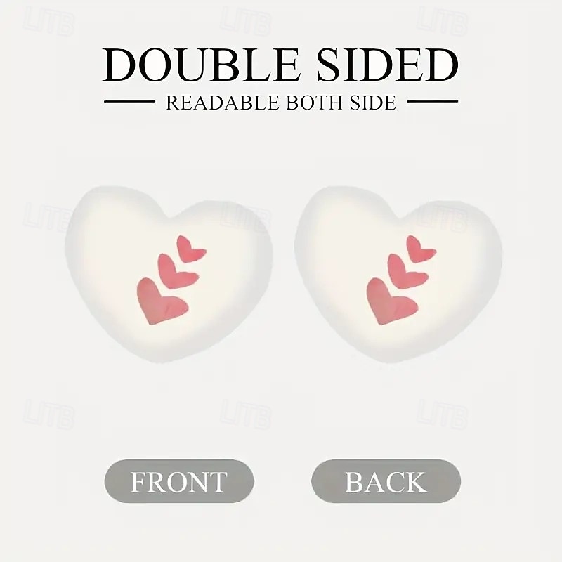 Personalized Valentine's Day Memorial Pillow Soft, Cuddly, Duplex Printed, Hand Washable, Zipper Closed, Cotton Filled, All-Season Decorative Throw Pillow for Cherished Memories2