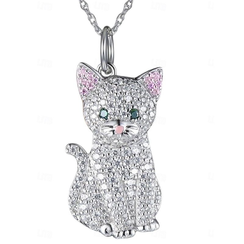 Necklace Chrome Women's Fashion Cute Classic Animal Lovely Geometric Necklace For Daily4