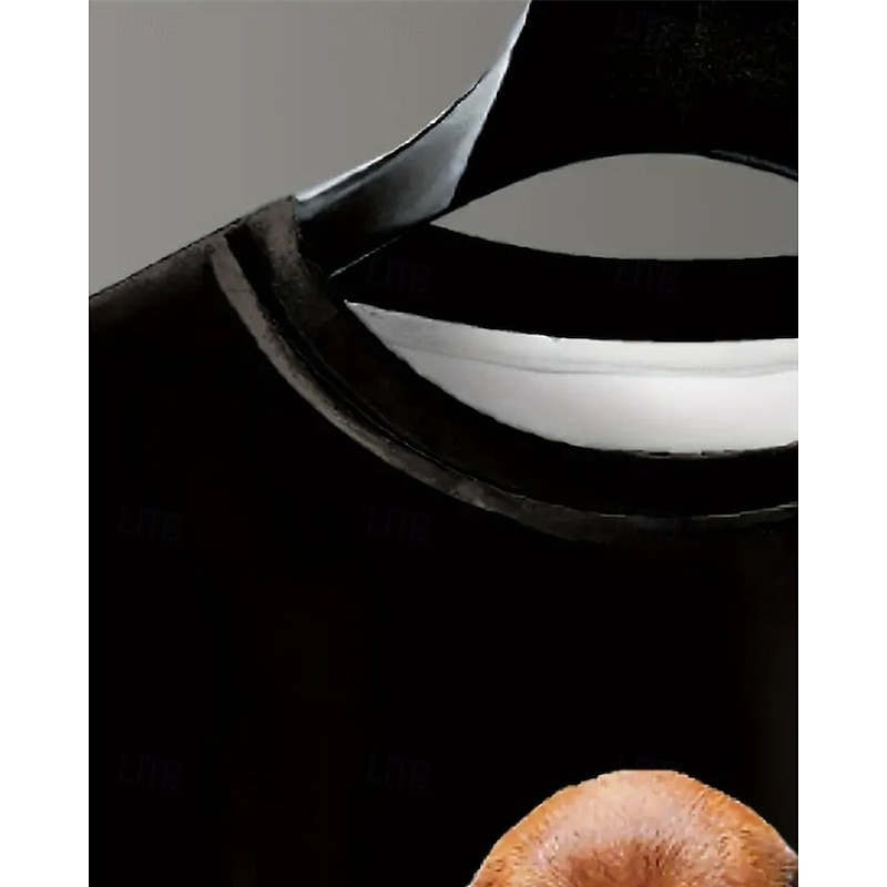 Boys' 3D Graphic Animal Dog T shirt Tee Long Sleeve Spring Fall Fashion Basic Kids 4-12 Years Crew Neck Outdoor Casual Daily Regular Fit4