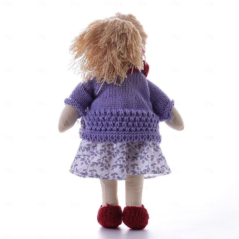 Waldorfdoll Doll Doll Handmade Skirt Dressing All Cotton Doll DIY Doll Gift2