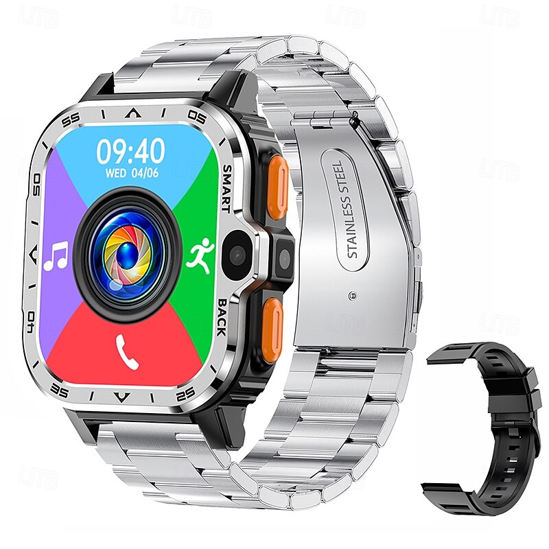 IMOSI PGDWATCH Android Smart Watch Men GPS 16G/64G ROM Storage HD Dual Camera NFC 2G 4G SIM Card WIFI Wireless Fast Internet Access Eurasian version3