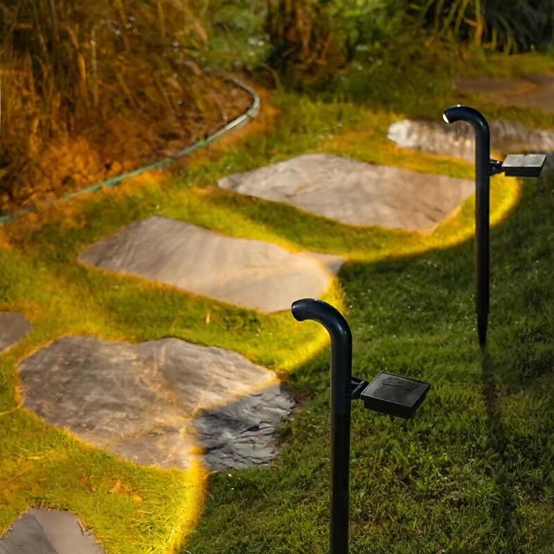 LED Solar Landscape Light - Waterproof Fence Pathway & Garden Spotlights Decoration 1pc4