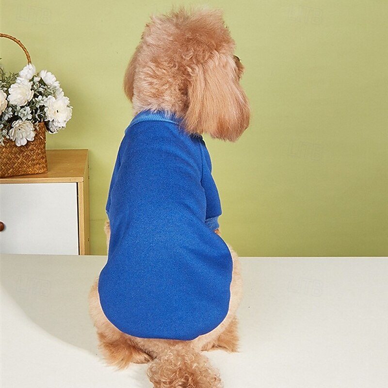 Dog Sweatshirt Fashion Winter Warm Fashion Comfortable Outdoor Dailywear Indoor Dog Clothing for Small Medium2