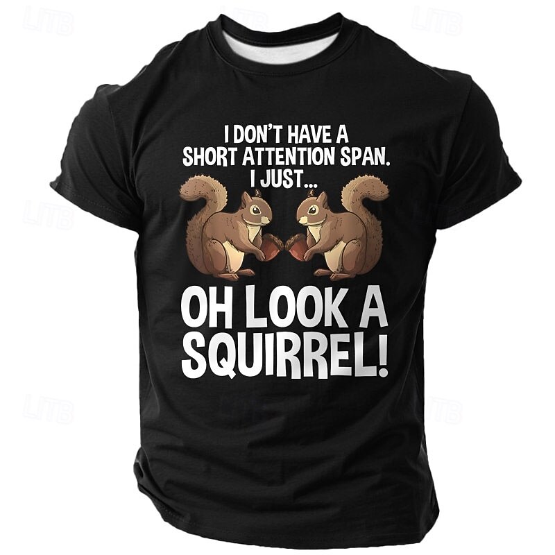 Men's Funny Goose T Shirt Short Sleeve T shirt 3D Print Crew Neck Shirt Fashion Daily Street Daily Black White Red Summer Spring Clothing Apparel S M L XL XXL XXXL