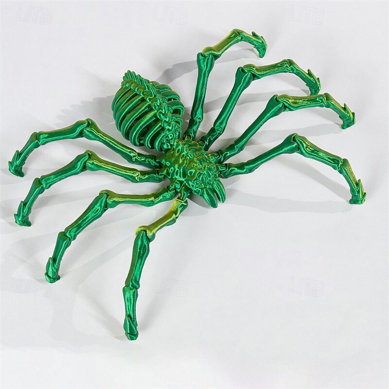 3D Printed Spiders for Kids Adult 3D Printed Dinosaur Fidget Toys Decor for Stress Relief4