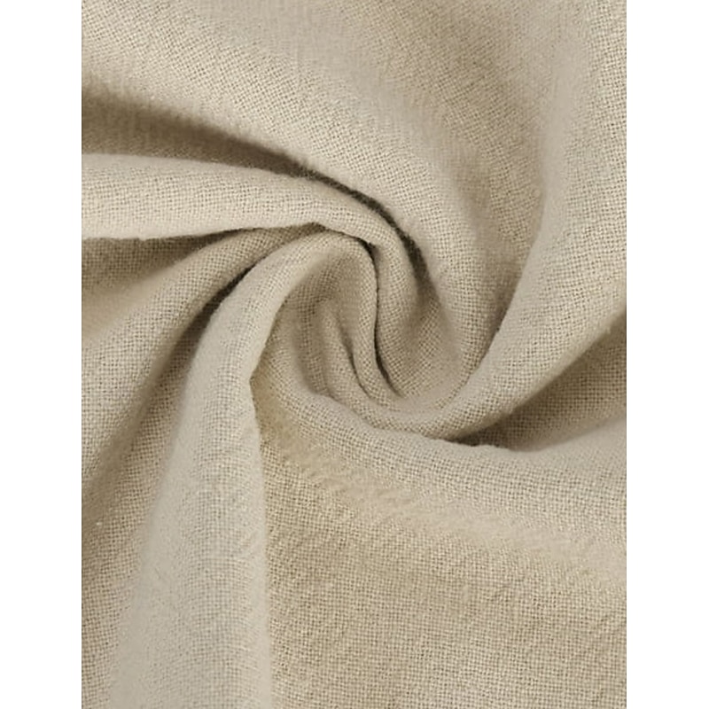 Men's Joggers Linen Pants Trousers Summer Pants Beach Pants Drawstring Elastic Waist Plain Comfort Breathable Full Length Outdoor Daily Holiday Vacation Fashion Black White2