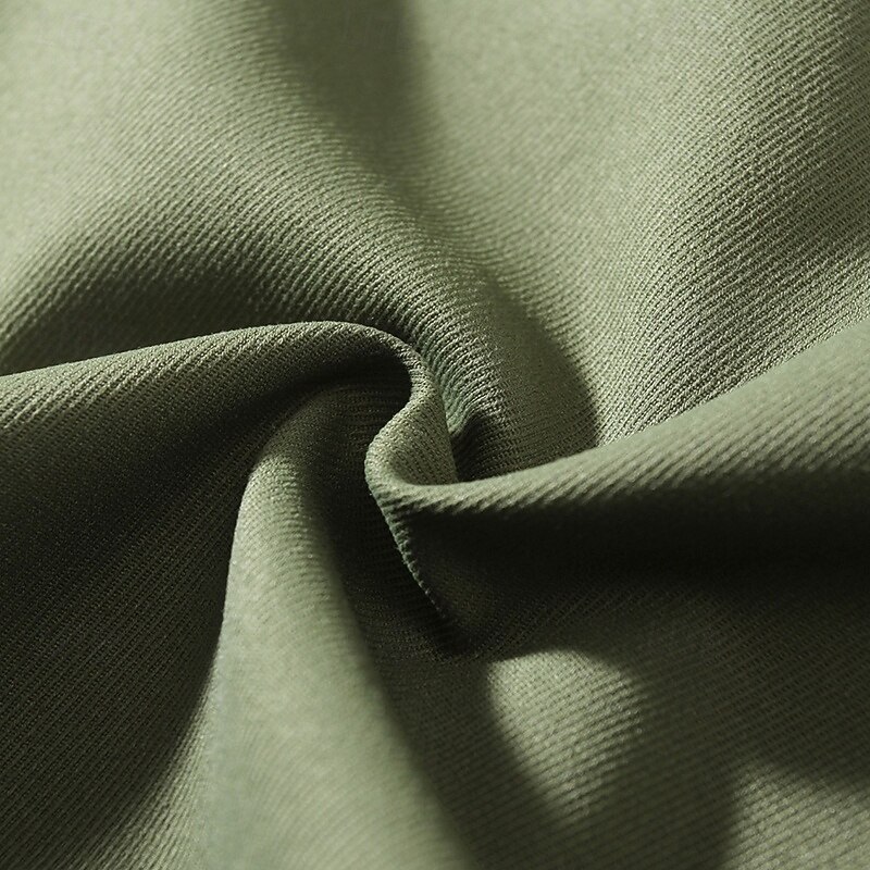 Men's Cargo Shorts Shorts Casual Shorts Drawstring Elastic Waist Multi Pocket Plain Comfort Soft Knee Length Sports Outdoor Daily Gym Fashion Streetwear Black Navy Blue Micro-elastic3