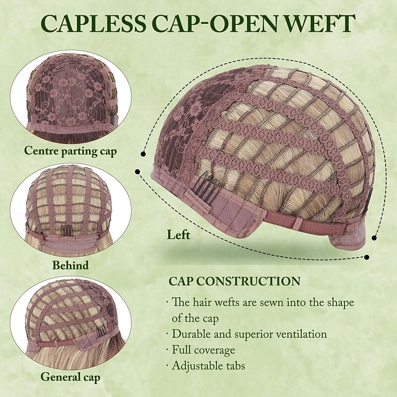 Wig with Bangs Long Wavy Wigs with Dark Root Natural Looking Synthetic Heat Resistant Hair Wigs for Women Daily Party Holiday Use4