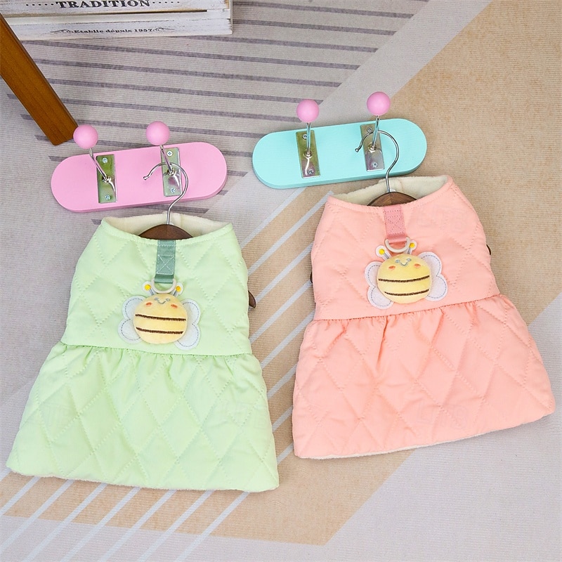 Dog Cat Dress Casual Daily Leisure Winter Warm Soft Comfortable Dailywear Casual Daily Cat Dog Husky Labrador Alaskan Malamute