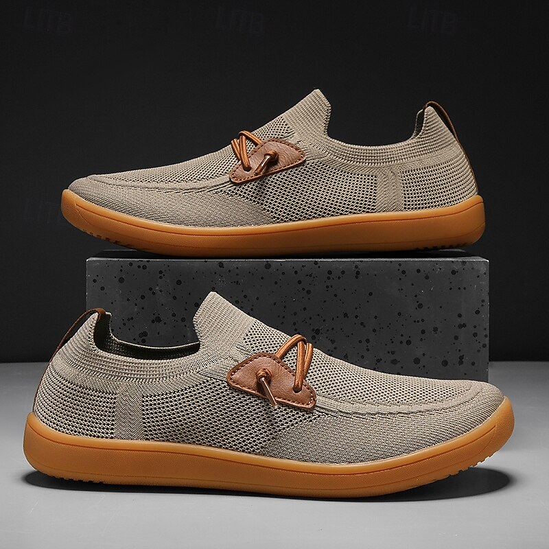 Men's Lightweight Barefoot Shoes – Breathable Casual Sneakers with Slip-On Design for Walking, Travel, and Everyday Comfort2