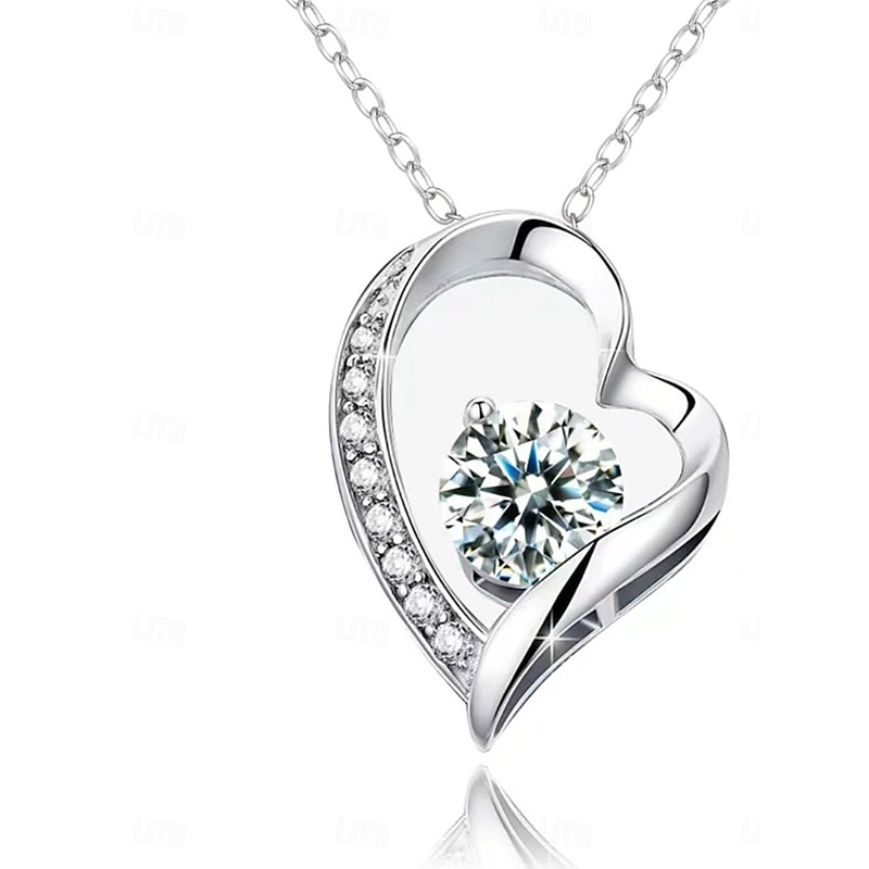 Necklace Copper Women's Fashion Cute Classic Heart Lovely Heart Shape Necklace For Party Gift Daily Valentine's Day