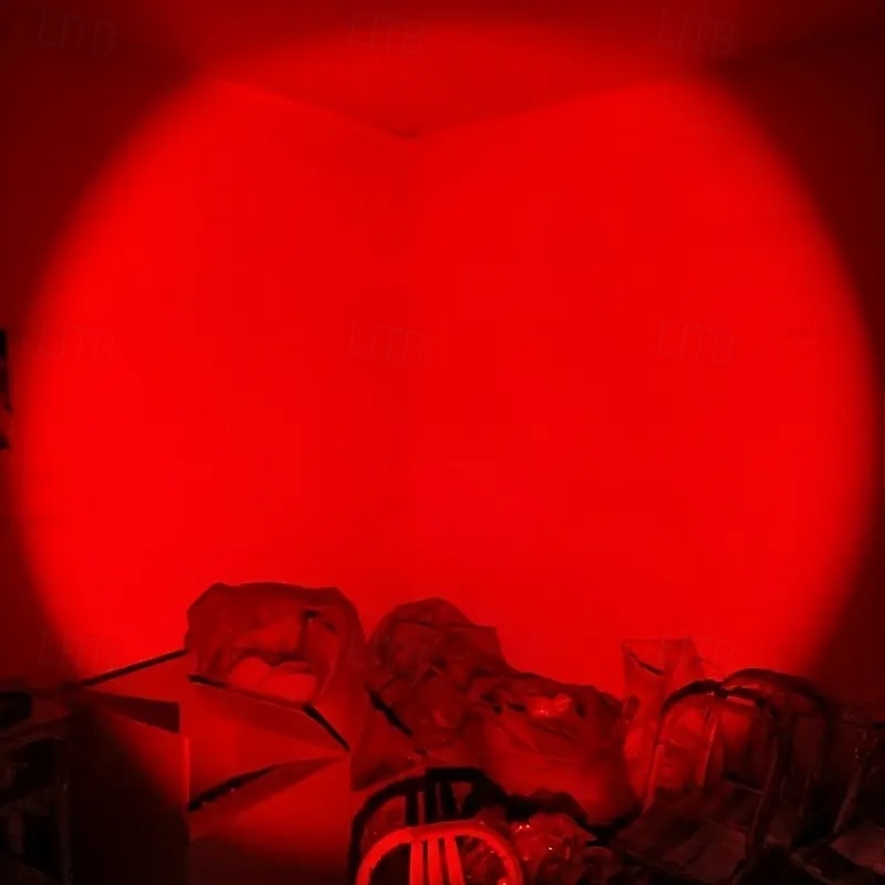 2-in-1 USB Rechargeable Red & White Light Headlamp Tactical Hunting Head Lights for Hunting & Camping3